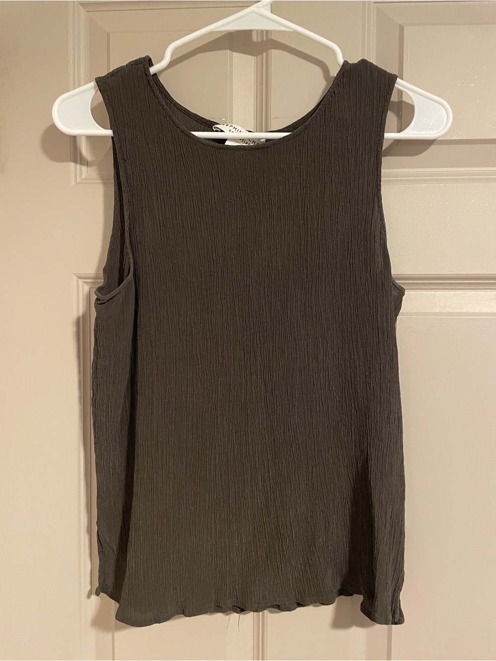Josephine Chaus 100% Silk, Textured, Split-Hem Blouse